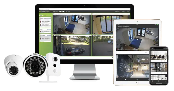 Use the Eagle Eye CameraManager app to watch your live camera feeds from your smartphone, tablet, or computer.
